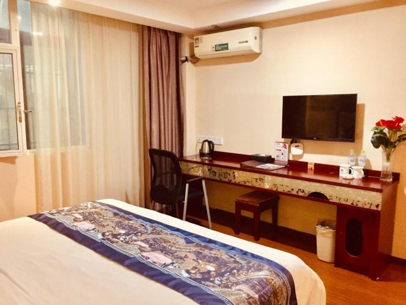Greentree Inn Guangxi Yulin Jincheng Commercial Building Shell Hotel Zewnętrze zdjęcie