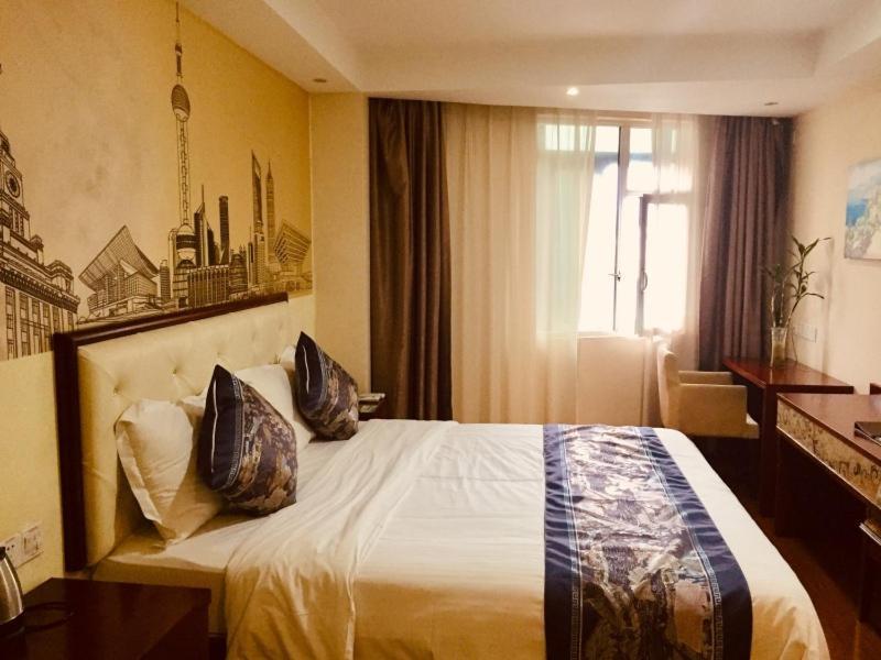 Greentree Inn Guangxi Yulin Jincheng Commercial Building Shell Hotel Zewnętrze zdjęcie