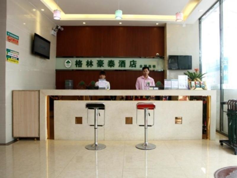Greentree Inn Guangxi Yulin Jincheng Commercial Building Shell Hotel Zewnętrze zdjęcie