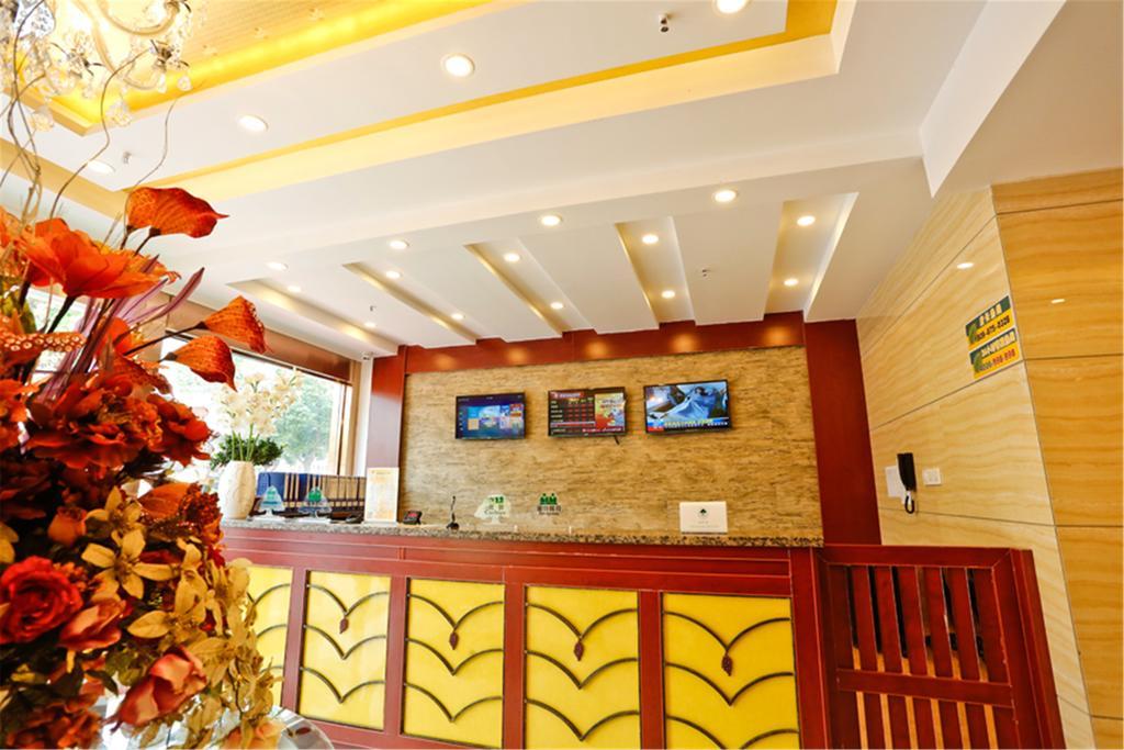 Greentree Inn Guangxi Yulin Jincheng Commercial Building Shell Hotel Zewnętrze zdjęcie