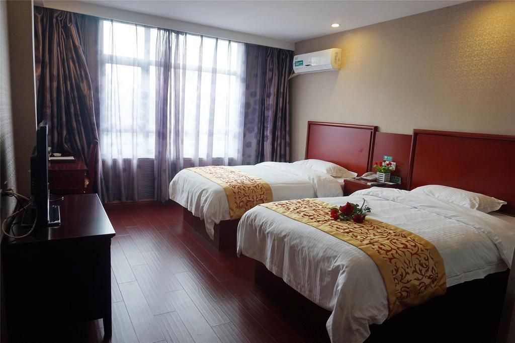 Greentree Inn Guangxi Yulin Jincheng Commercial Building Shell Hotel Zewnętrze zdjęcie